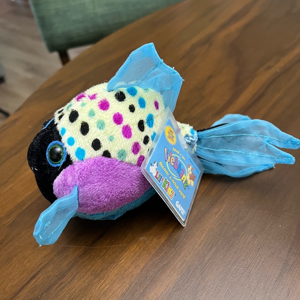 NWT Webkinz Polka Back Fish